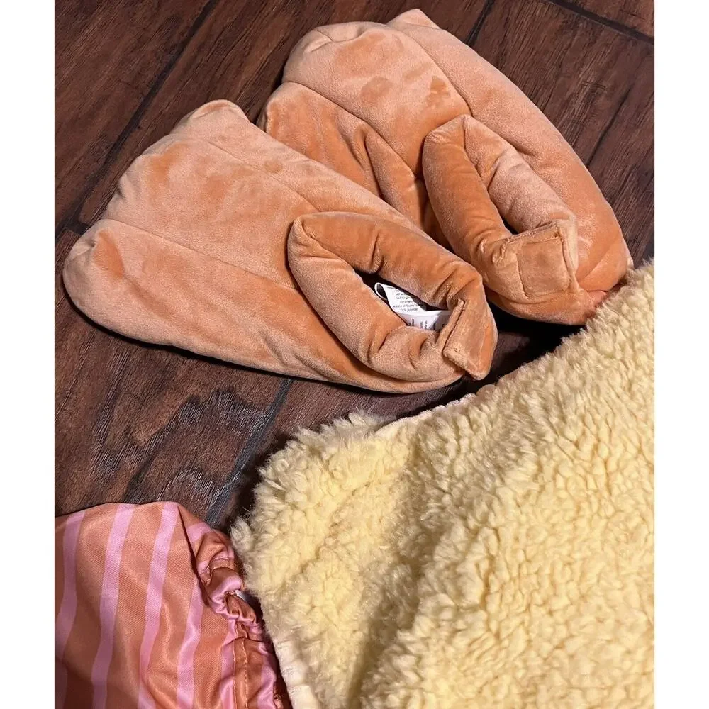 Pottery Barn Kids Big Bird Halloween Dress Up Costume 4-6 Years PBK NWT 5 pcs - Picture 4 of 16